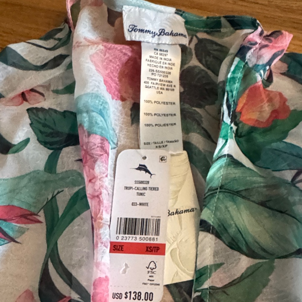 Floral Print Women's Cover Up - Picture 4 of 4